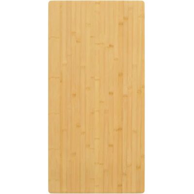 vidaXL Bambus Rechteckige Tischplatte 40x80x4 cm für Restaurant & Zuhause vidaXL Bambus Rechteckige Tischplatte 40x80x4 cm für Restaurant & Zuhause