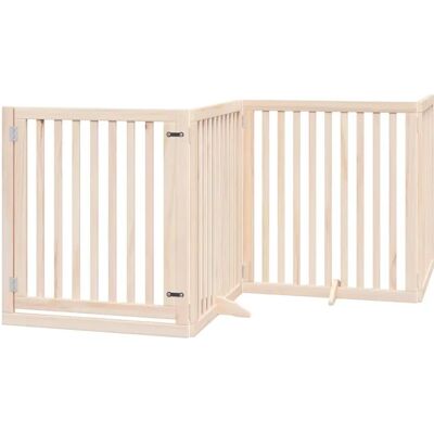 vidaXL Hundetor mit Türfaltbar 10 Paneele - Hundzaun Haustiergitter vidaXL Hundetor mit Türfaltbar 10 Paneele - Hundzaun Haustiergitter