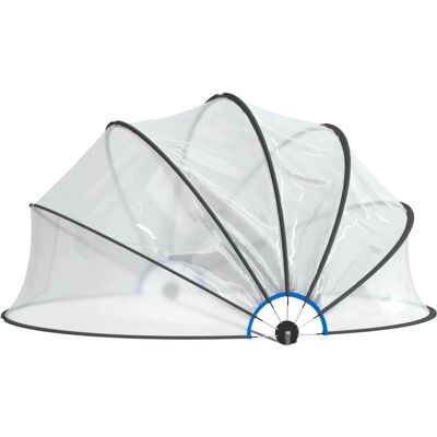 vidaXL Pool Dome Rond 467x234 cm PVC Transparant vidaXL Pool Dome Rond 467x234 cm PVC Transparant
