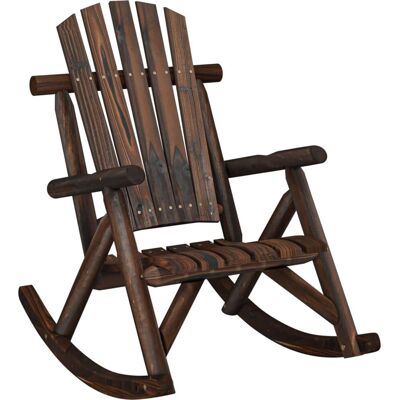 vidaXL 363346 Gartenbank - Schaukelstuhl aus Holz - Garteneinrichtung vidaXL 363346 Gartenbank - Schaukelstuhl aus Holz - Garteneinrichtung
