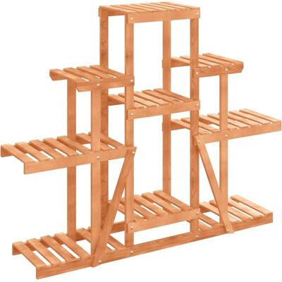 vidaXL Blumenständer - Fichtenholz - 110x25x96 cm vidaXL Blumenständer - Fichtenholz - 110x25x96 cm