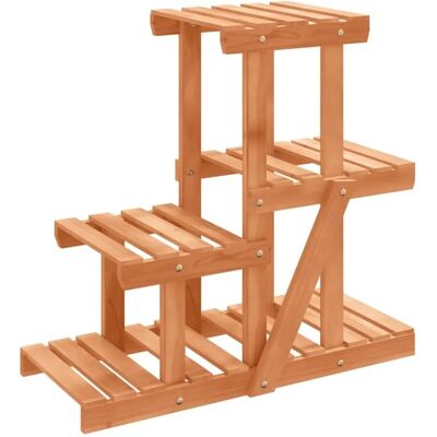 vidaXL Support à Fleurs Bois d'Épicéa Marron Clair 58x25x51 cm - Support à Fleurs vidaXL Support à Fleurs Bois d'Épicéa Marron Clair 58x25x51 cm - Support à Fleurs