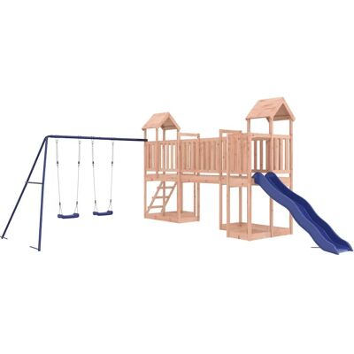 vidaXL Holzspielplatz-Set - Garten Spielplatz mit Schaukel & Rutsche vidaXL Holzspielplatz-Set - Garten Spielplatz mit Schaukel & Rutsche