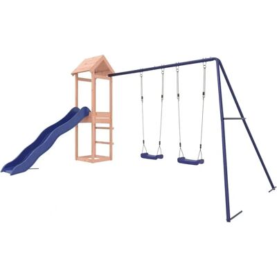 vidaXL Gartenstühle 2 Stück Massivholz Douglas - Gartenmöbel vidaXL Gartenstühle 2 Stück Massivholz Douglas - Gartenmöbel