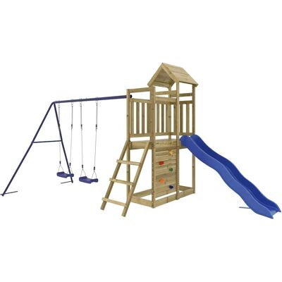 Maisonchic Maison de Jeu - Ensemble d'extérieur en Pin - Enfants 3-8 Maisonchic Maison de Jeu - Ensemble d'extérieur en Pin - Enfants 3-8