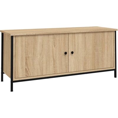 vidaXL tv-kast Sonoma eik 102x35x45 cm - Media meubel vidaXL tv-kast Sonoma eik 102x35x45 cm - Media meubel