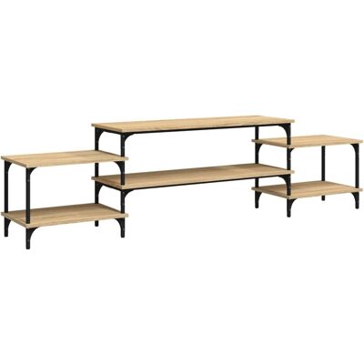 vidaXL Sonoma Eiche TV-Schrank - 197x35x52 cm - Langlebiges Mediamöbel vidaXL Sonoma Eiche TV-Schrank - 197x35x52 cm - Langlebiges Mediamöbel