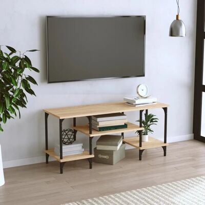 Szafka RTV Maisonchic Dąb Sonoma - 102x35x45,5 cm - Meble RTV Szafka RTV Maisonchic Dąb Sonoma - 102x35x45,5 cm - Meble RTV