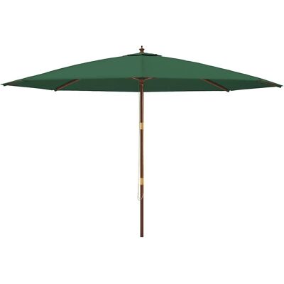 Maisonchic Garden Parasol - UV-Resistant Green 400x273 cm - Garden Umbrella Maisonchic Garden Parasol - UV-Resistant Green 400x273 cm - Garden Umbrella