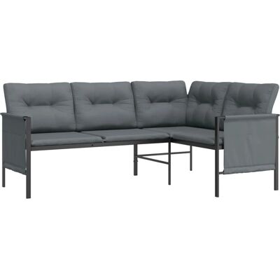 VidaXL 362811 Outdoor-Möbelset - Anthrazit VidaXL 362811 Outdoor-Möbelset - Anthrazit