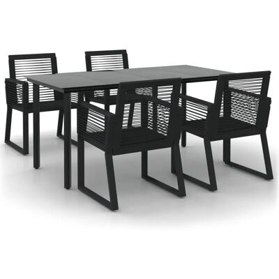 Maisonchic Modell - Gartentisch-Set - Wetterfester PVC Rattan Maisonchic Modell - Gartentisch-Set - Wetterfester PVC Rattan