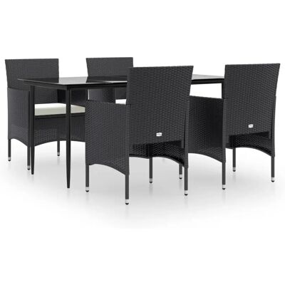 MAISONCHIC Gartentisch- und Stuhlset mit Kissen - Gartenmöbel MAISONCHIC Gartentisch- und Stuhlset mit Kissen - Gartenmöbel
