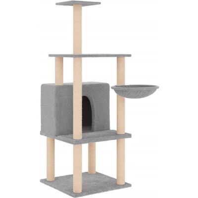 vidaXL Katzenbaum mit Sisalpfosten - Kletter- & Kratzturm vidaXL Katzenbaum mit Sisalpfosten - Kletter- & Kratzturm
