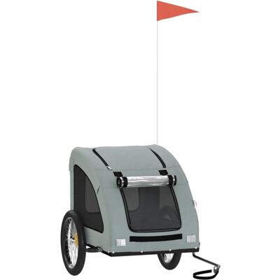 vidaXL Husdyrcykeltrailer - Stålramme, Oxford-stof, 137x68x72 cm vidaXL Husdyrcykeltrailer - Stålramme, Oxford-stof, 137x68x72 cm