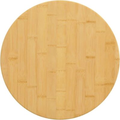 vidaXL Bamboe Tafelblad Ø30x2.5 cm - Restaurant & Thuis Tafel - Duurzaam & Milieuvriendelijk vidaXL Bamboe Tafelblad Ø30x2.5 cm - Restaurant & Thuis Tafel - Duurzaam & Milieuvriendelijk