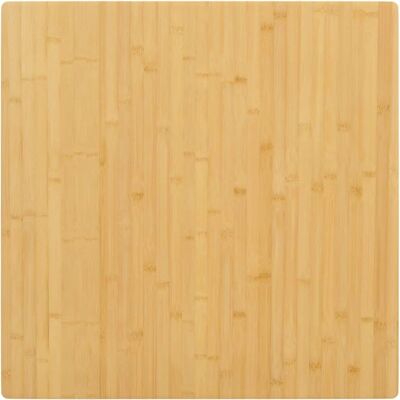 vidaXL 70x70x2,5 cm Bambus Bordplade - Erstatning til spisebord vidaXL 70x70x2,5 cm Bambus Bordplade - Erstatning til spisebord