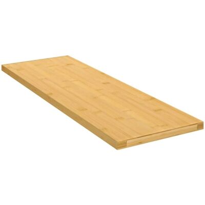Étagère Murale en Bambou vidaXL - Style Rustique - 60x20x1.5 cm - Publicité Étagère Murale en Bambou vidaXL - Style Rustique - 60x20x1.5 cm - Publicité
