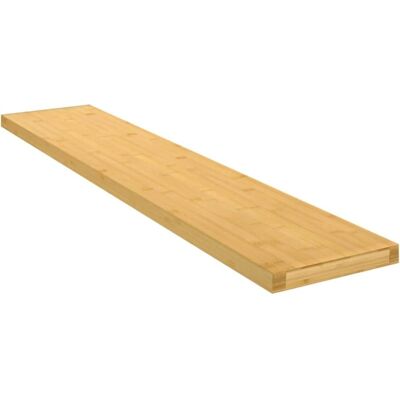 Maisonchic Bamboe Wandplank - Rustieke Decoratie 100x20x2.5cm - Wandplank Maisonchic Bamboe Wandplank - Rustieke Decoratie 100x20x2.5cm - Wandplank