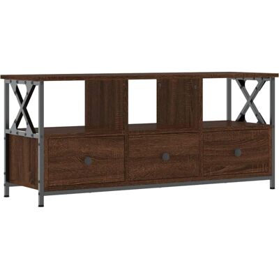 vidaXL Ruskea tammi TV-kaappi 102x33x45 cm - TV-kaappi vidaXL Ruskea tammi TV-kaappi 102x33x45 cm - TV-kaappi