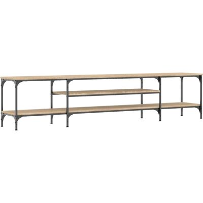 vidaXL Sonoma Eiche 201x35x45 cm TV-Schrank - Industrielles Design vidaXL Sonoma Eiche 201x35x45 cm TV-Schrank - Industrielles Design