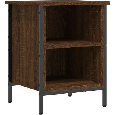 vidaXL Schuhschrank Braun Eichenoptik - Schuhablage - 38x35x50 cm vidaXL Schuhschrank Braun Eichenoptik - Schuhablage - 38x35x50 cm