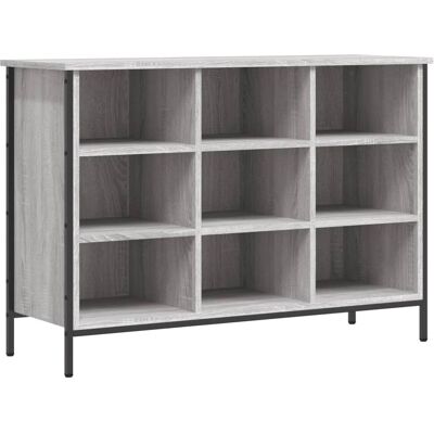 vidaXL Graues Sonoma Schuhschrank - Schuhregal - 100x35x70 cm vidaXL Graues Sonoma Schuhschrank - Schuhregal - 100x35x70 cm