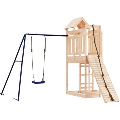 vidaXL Casa de juegos Torre de juego Conjunto - Casa de juegos Torre de juego Conjunto vidaXL Casa de juegos Torre de juego Conjunto - Casa de juegos Torre de juego Conjunto