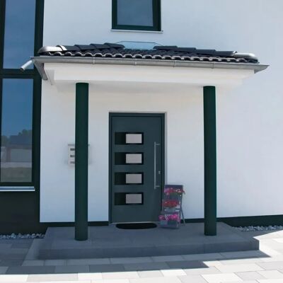 vidaXL Haustür Anthrazit 110x210 cm - Front Door vidaXL Haustür Anthrazit 110x210 cm - Front Door
