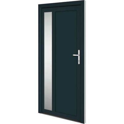 vidaXL Haustür Anthrazit 108x208 cm PVC - Haustür vidaXL Haustür Anthrazit 108x208 cm PVC - Haustür
