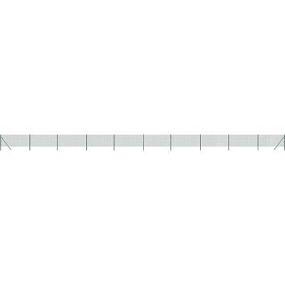Vidaxl Vihreä galvanoitu teräslankainen aita 0,8x25 m - Aita Vidaxl Vihreä galvanoitu teräslankainen aita 0,8x25 m - Aita
