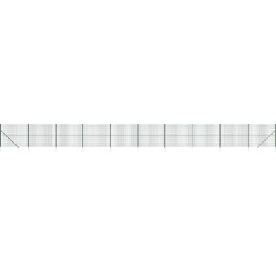 vidaXL Zaun mit Stachelankern Grün 1,6x25 m - Zaun vidaXL Zaun mit Stachelankern Grün 1,6x25 m - Zaun