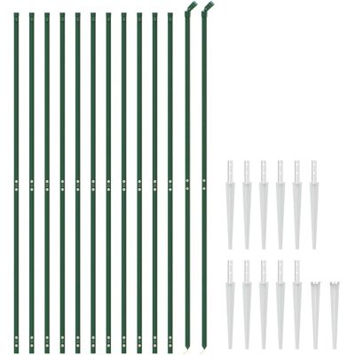 vidaXL Grüne Drahtzaun 2,2x25 m - Gartenzaun vidaXL Grüne Drahtzaun 2,2x25 m - Gartenzaun