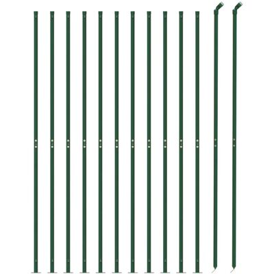 vidaXL Drahtzaun - 1,4x25m Grün, Stabil, Einfacher Aufbau vidaXL Drahtzaun - 1,4x25m Grün, Stabil, Einfacher Aufbau