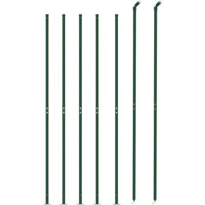 vidaXL Grüner 2,2x10 m Stahlzaun Gartenzaun Maschendrahtzaun vidaXL Grüner 2,2x10 m Stahlzaun Gartenzaun Maschendrahtzaun