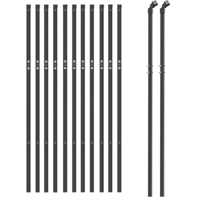 vidaXL Teräsverkkokatos 1x25m Vihreä Galvanoitu vidaXL Teräsverkkokatos 1x25m Vihreä Galvanoitu
