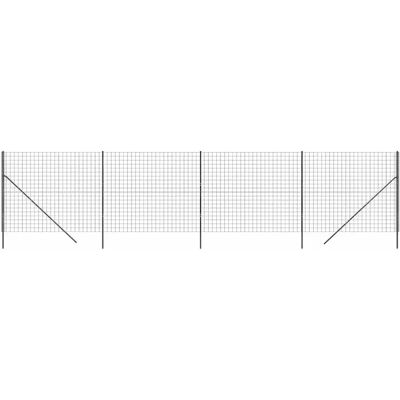 vidaXL Galvanisoitu teräs antrasiittiverkkoaita 2,2x10 m vidaXL Galvanisoitu teräs antrasiittiverkkoaita 2,2x10 m