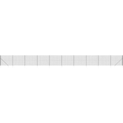 vidaXL Stahlgitterzaun - 1,4x25m langlebige Gartensperre vidaXL Stahlgitterzaun - 1,4x25m langlebige Gartensperre