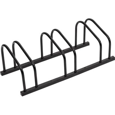 vidaXL Sykkelstativ for 3 sykler Svart Stål - Sykkelstativ vidaXL Sykkelstativ for 3 sykler Svart Stål - Sykkelstativ