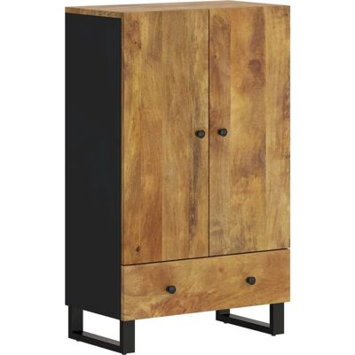 vidaXL Mangoholz Highboard - Industrielles Wohnzimmermöbel vidaXL Mangoholz Highboard - Industrielles Wohnzimmermöbel
