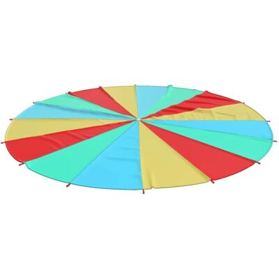 vidaXL Regenbogen Spielparachute - 6 m, Strapazierfähig, Kinderspielzeug vidaXL Regenbogen Spielparachute - 6 m, Strapazierfähig, Kinderspielzeug