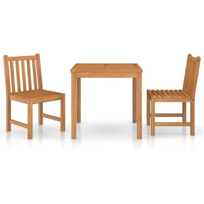 vidaXL Gartenset aus Teakholz - 2 Plätze vidaXL Gartenset aus Teakholz - 2 Plätze
