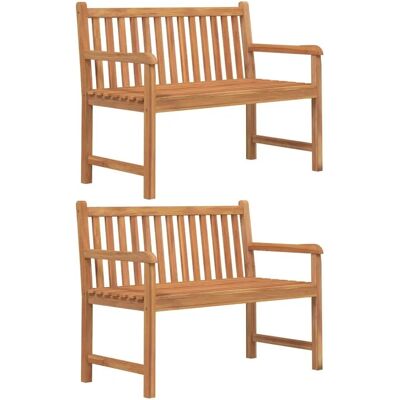 Maisonchic Teak Garten-Esstisch-Set - 6 Plätze Maisonchic Teak Garten-Esstisch-Set - 6 Plätze