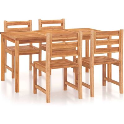 VidaXL 3157187 Gartenmöbel-Set - Teak Essgruppe VidaXL 3157187 Gartenmöbel-Set - Teak Essgruppe