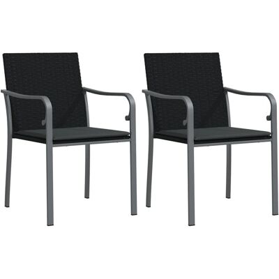 VidaXL Gartensessel - Grau, Modell 364094, Gepolstert, Garten, Terrasse VidaXL Gartensessel - Grau, Modell 364094, Gepolstert, Garten, Terrasse