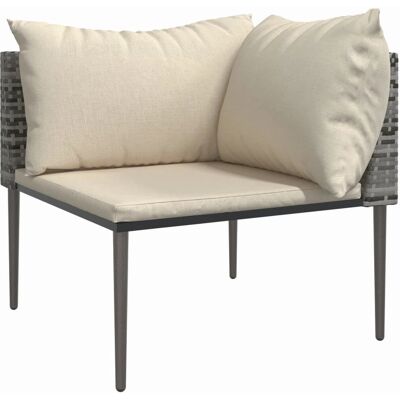 Vidaxl Gartenecksofa-Set 2 Kissen - Sofa Vidaxl Gartenecksofa-Set 2 Kissen - Sofa