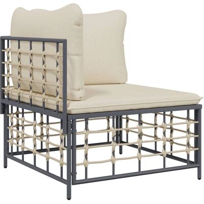 Maisonchic Beiges Gartenecksofa - Gartenecksofa Maisonchic Beiges Gartenecksofa - Gartenecksofa
