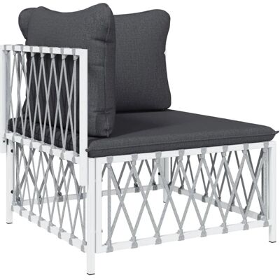vidaXL 601163 Garten Ecksofa mit Kissen - Gartensofa vidaXL 601163 Garten Ecksofa mit Kissen - Gartensofa