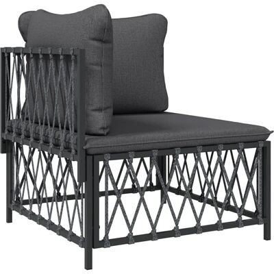 vidaXL Gartensofa - Modular, Langlebig, 110kg Tragfähigkeit vidaXL Gartensofa - Modular, Langlebig, 110kg Tragfähigkeit
