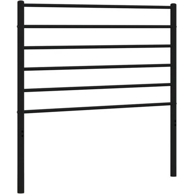 vidaXL Musta pääty 100 cm - Pääty vidaXL Musta pääty 100 cm - Pääty