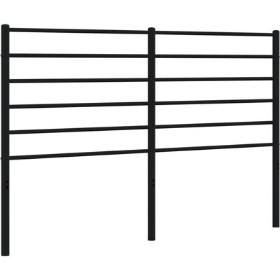 vidaXL Metalls Kopfteil Schwarz 150 cm - Kopfteil vidaXL Metalls Kopfteil Schwarz 150 cm - Kopfteil